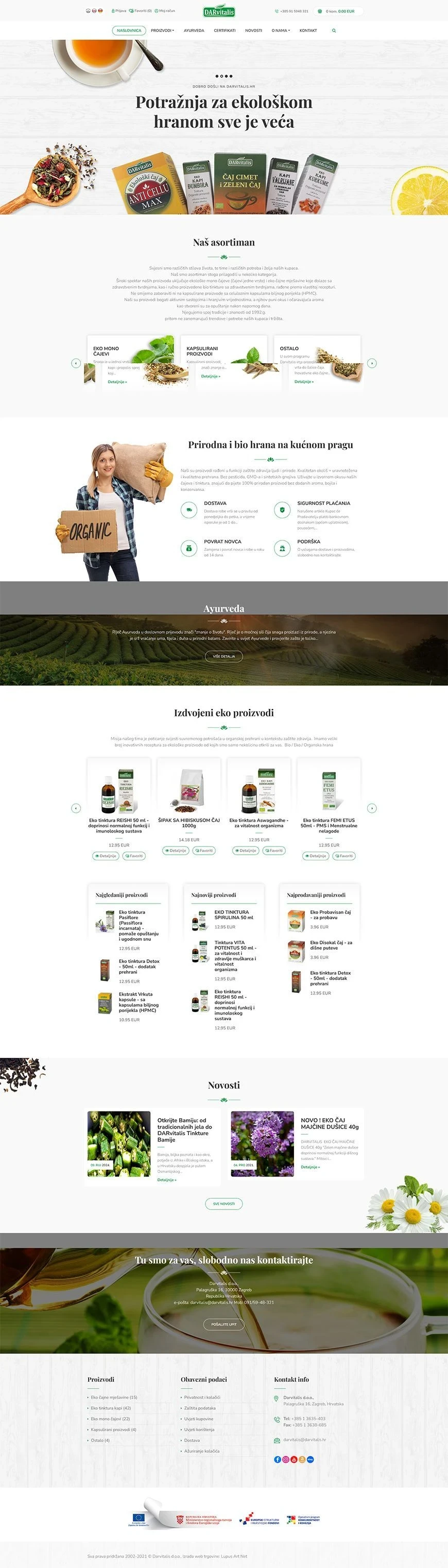 Darvitalis web trgovina