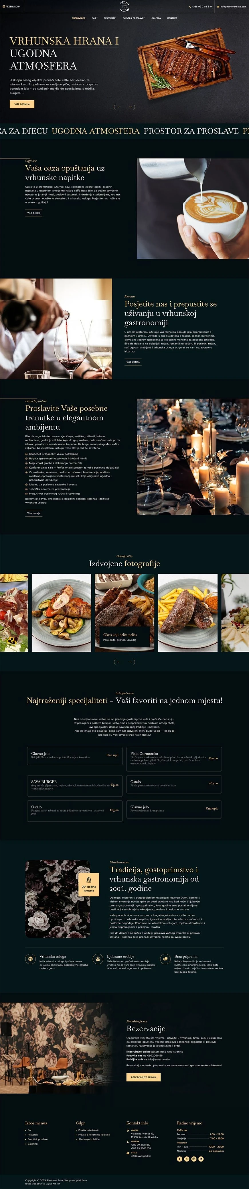 Sava  - caffe bar i restoran