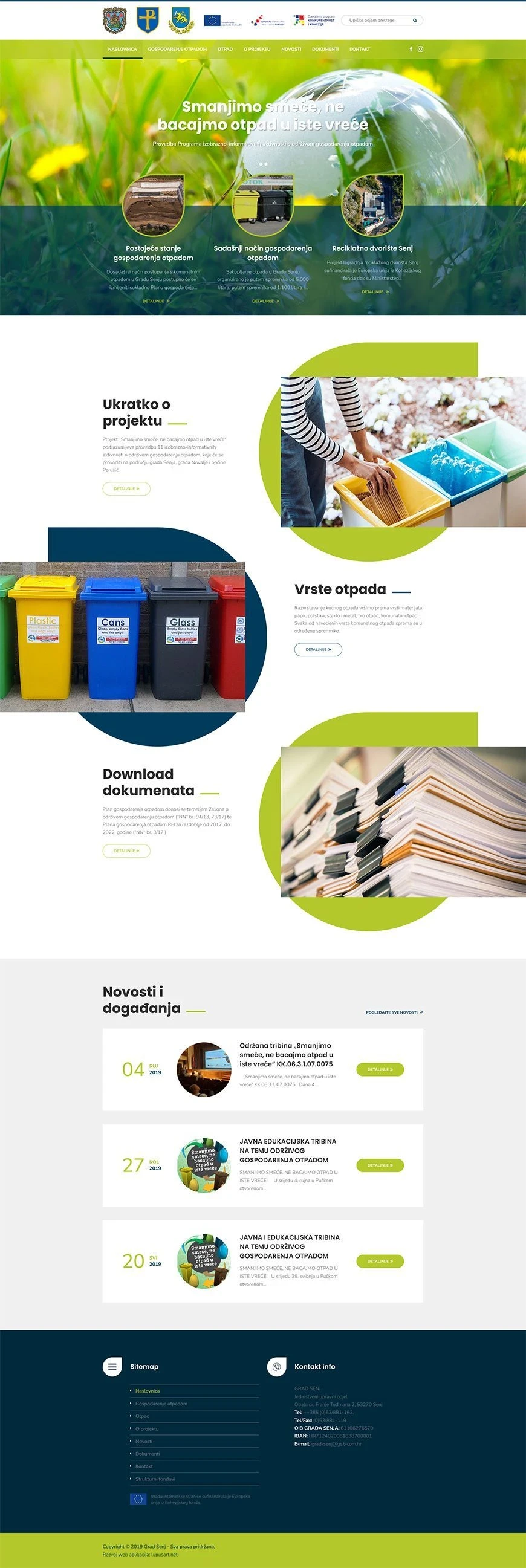 Gospodarenje otpadom Senj