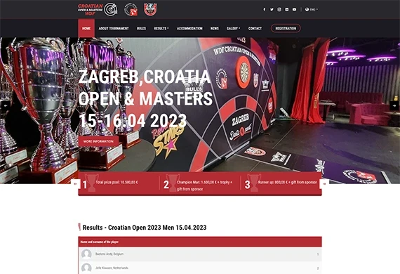 Darts Tournament - WDF Croatian Open & Masters