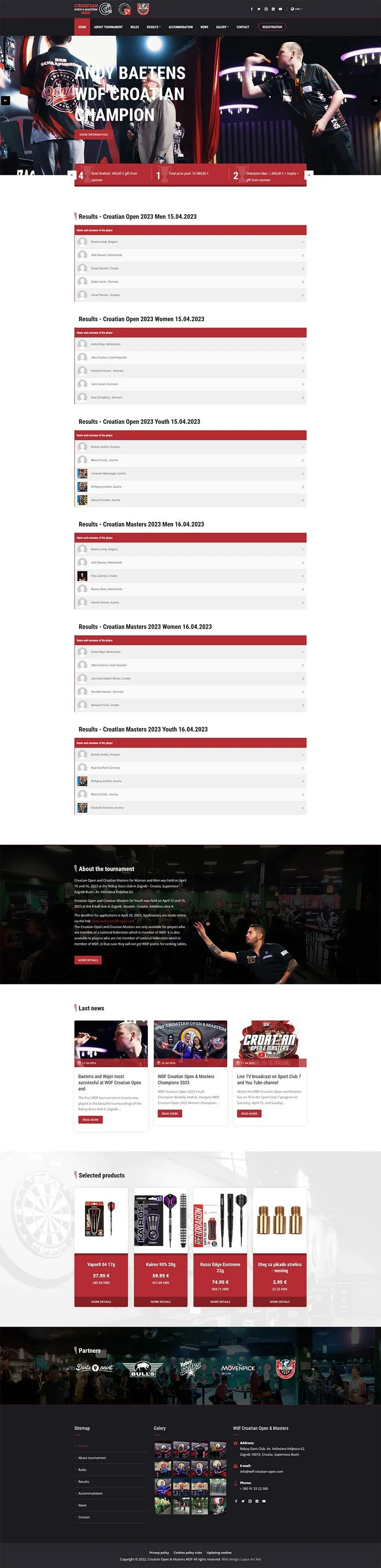 Pikado turnir - Wdf Croatian Open & Masters